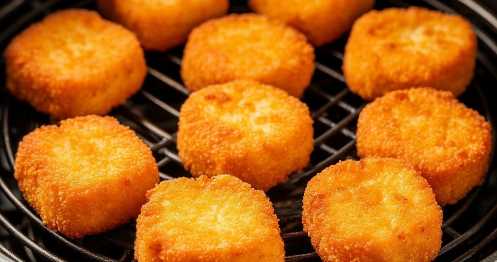 Куриные наггетсы в аэрогриле — хрустящие, сочные и без капли масла