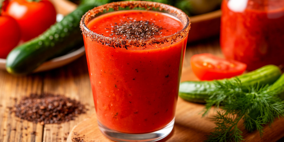 🍅 Испанский гаспачо по-ростовски: вместо хлеба — сухари, вместо перца — томатная паста.