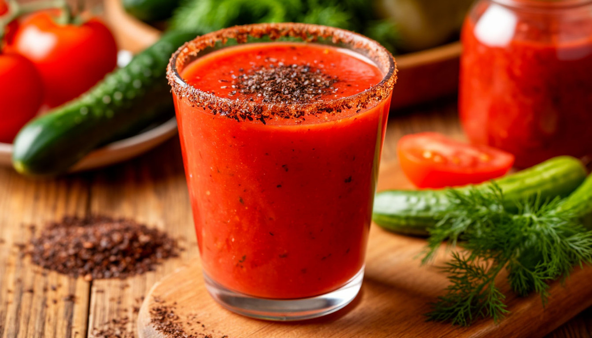 🍅 Испанский гаспачо по-ростовски: вместо хлеба — сухари, вместо перца — томатная паста. 