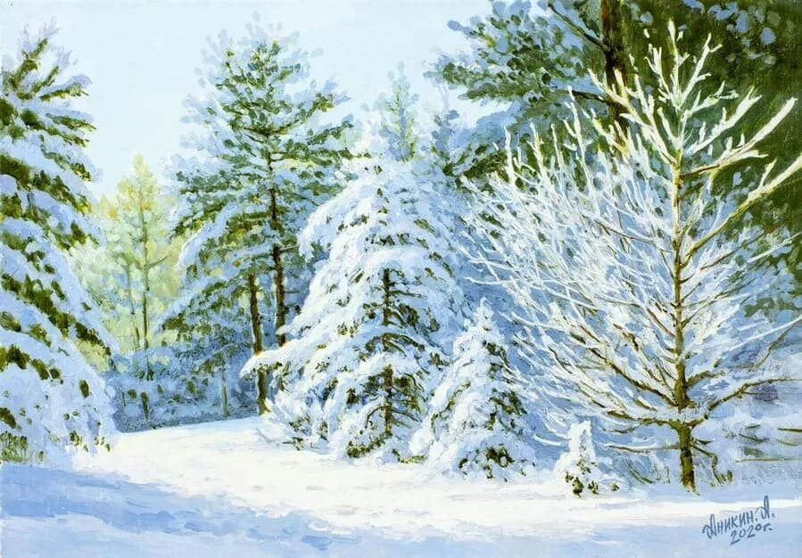 художник Сергей Аникин - https://ru.pinterest.com/