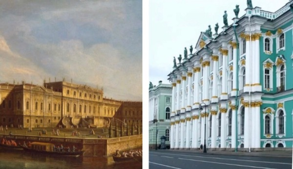 Источник: https://www.bolshoyvopros.ru/questions/3478962-zimnij-dvorec-byl-okrashen-v-odin-iz-ottenkov-kakogo-cveta-sm.html