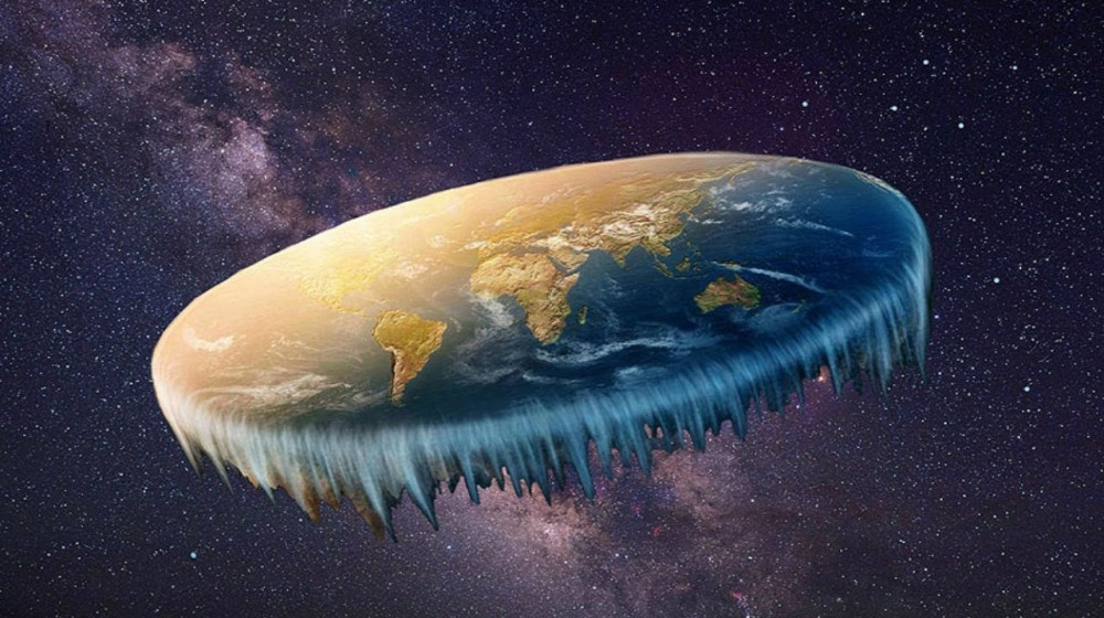    Смотрите, Земля плоская и это не шутка