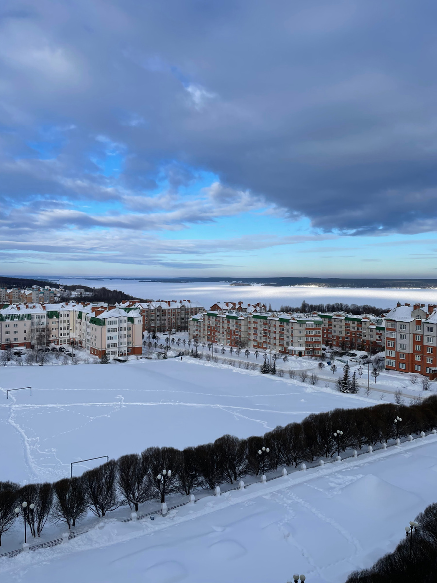 Красивое небо было сегодня 