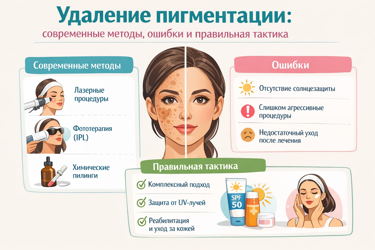 Удаление пигментации