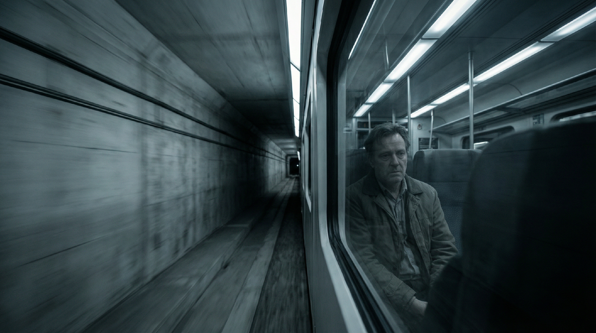 Ты мчишься сквозь жизнь на огромной скорости — но не видишь ничего, кроме гладких серых стен.