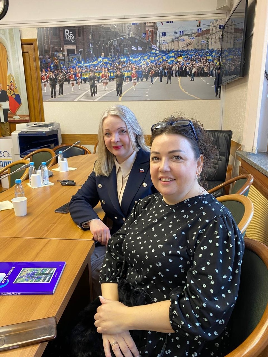 "Социальный статус и формы государственной поддержки российских писателей" На фото есть Елена Садовская.