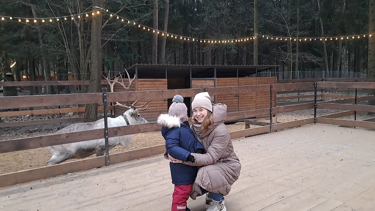 Фото с декабрьской поездки на городскую ферму 