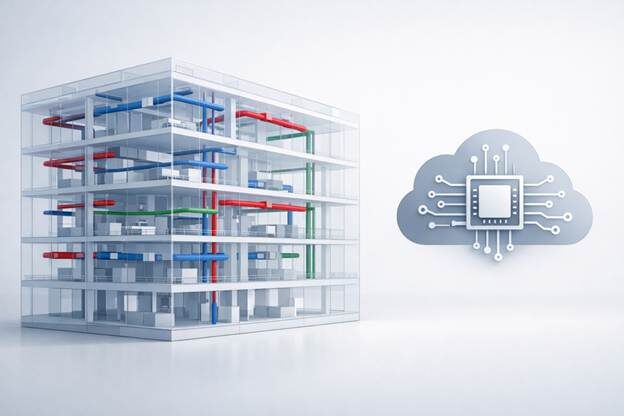 Информационное моделирование зданий давно стало нормой для серьёзных объектов: Revit, AutoCAD MEP, ArchiCAD и другие BIM‑платформы стоят почти у каждого современного инженера. 