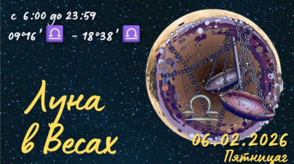 Луна в Весах