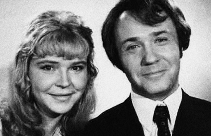 Леонид Куравлев с женой Ниной в молодости