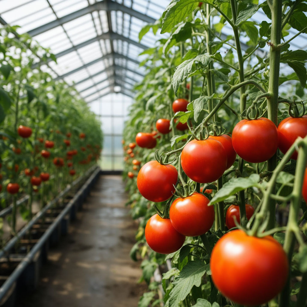 Посадка томатов