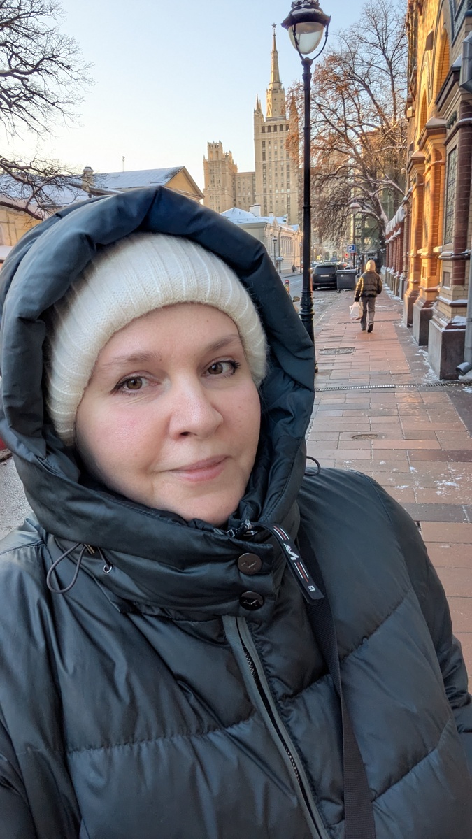 По пути в Московский центр рассеянного склероза. Селфи