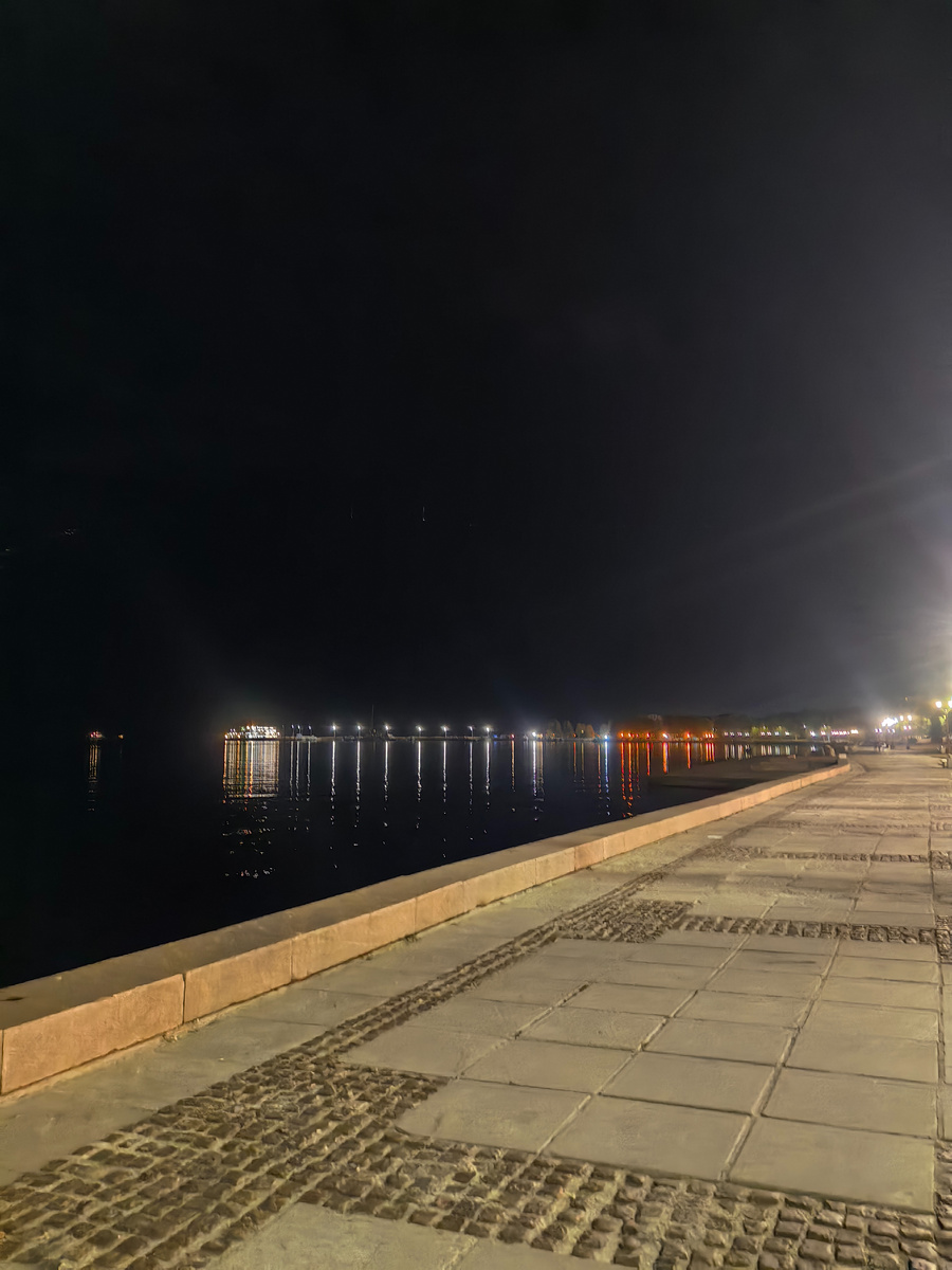 Вечер на Онежской набережной.