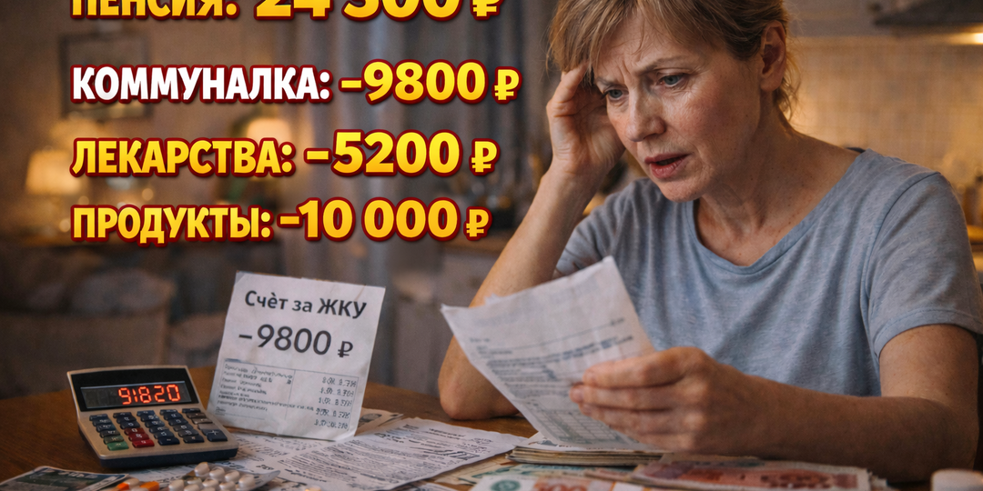Как старики выживают на пенсию в 2026 году. Реальность, от которой хочется выть