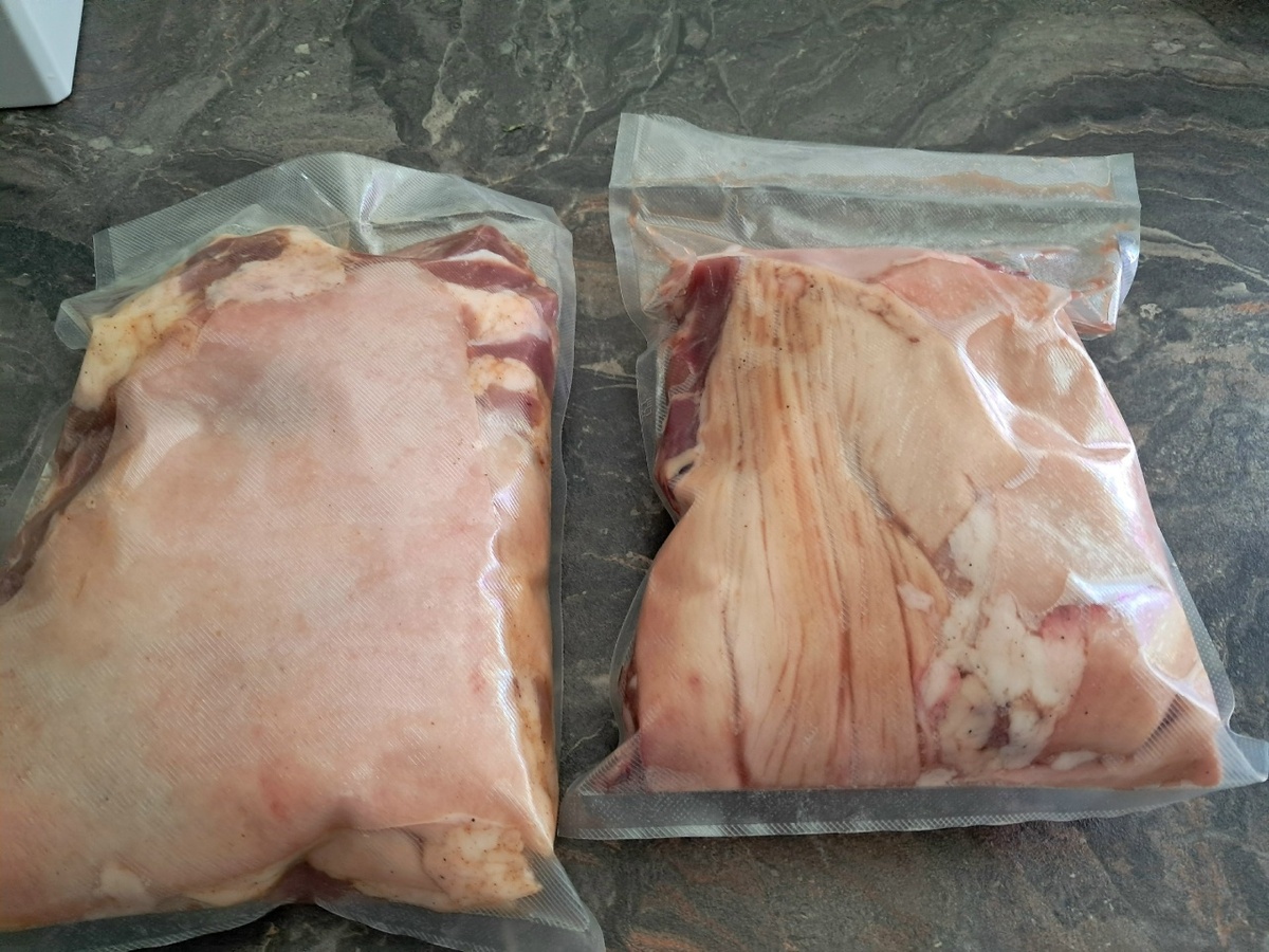 В вакуумном пакете