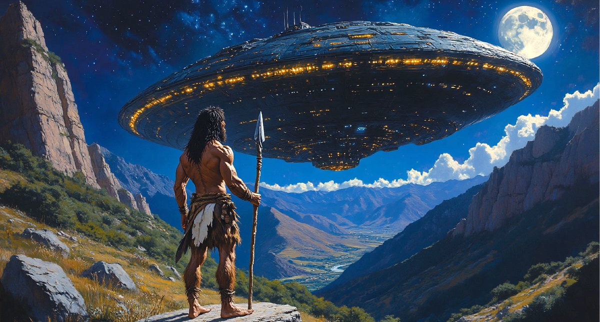 Возможно, 12 тысяч лет назад на Землю прилетали высокоразвитые существа.