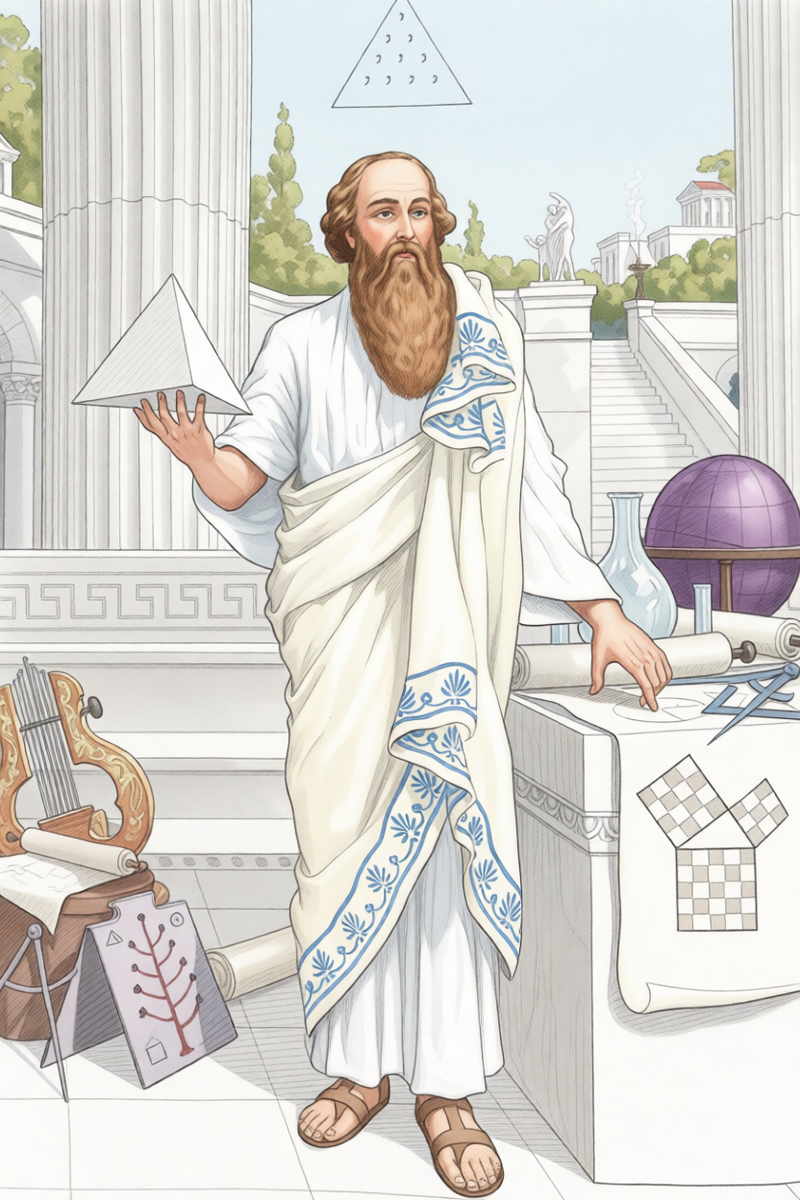 Пифагор: в поисках гармонии чисел и космоса