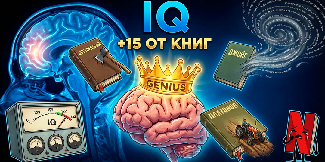 Книги сделали мой IQ +15 пунктов: что показал четвертый тест.