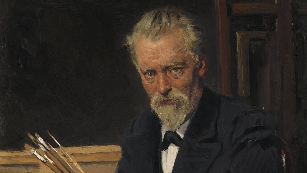    Автопортрет Владимира Маковского, написанный в 1905 году, находится в собрании Третьяковской галереи / Фото: public domain