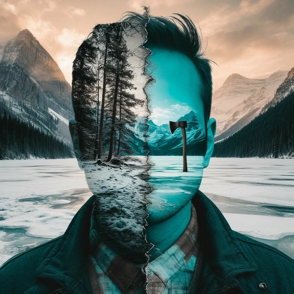 Куда ж без топора