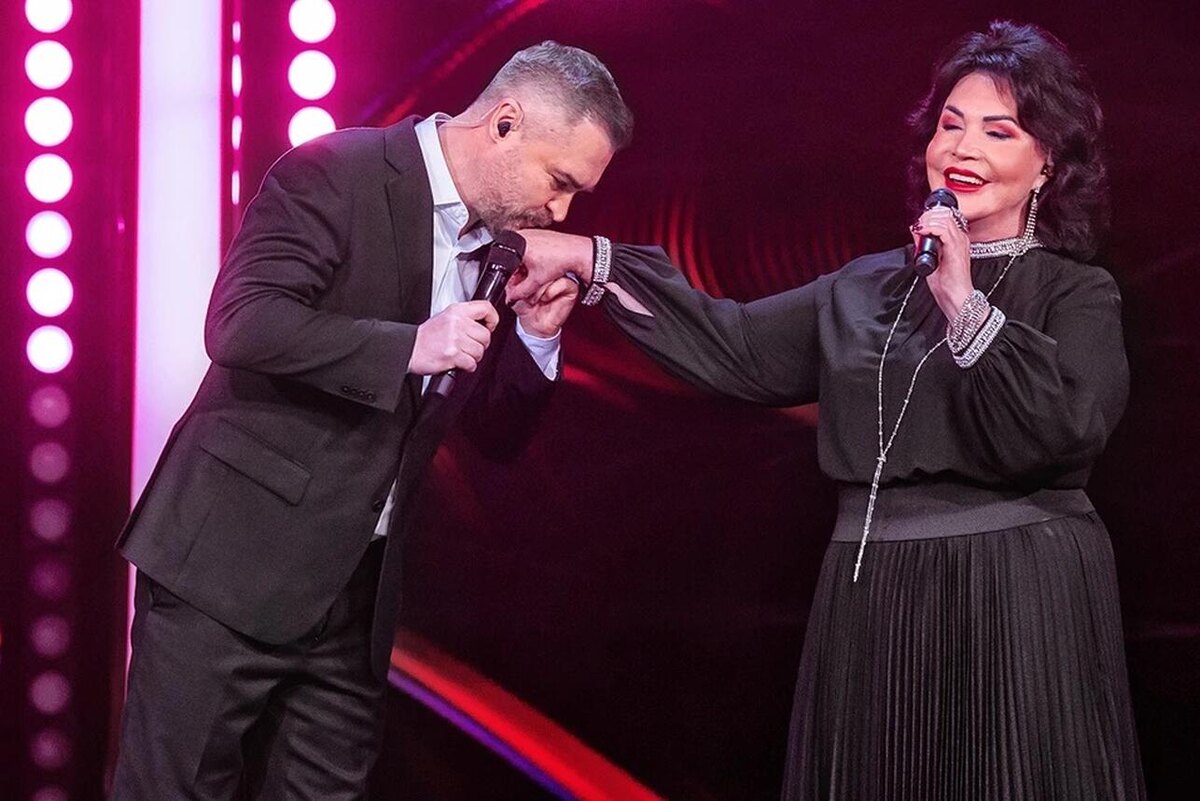    Надежда Бабкина и Евгений Гор кадр шоу