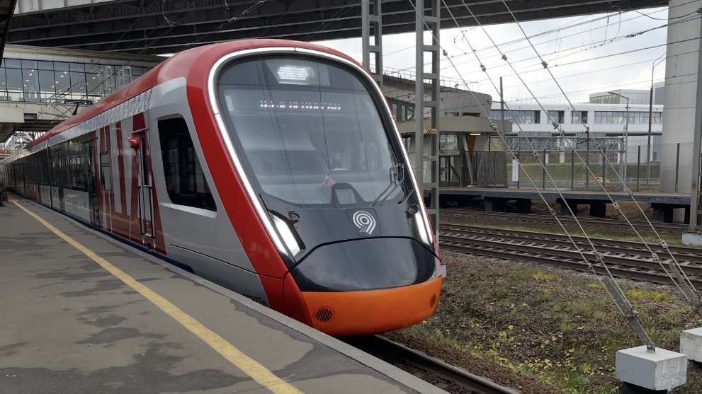 Электричка «Иволга», курсирует на МЦД. Фото: Михаил Лайф Влог