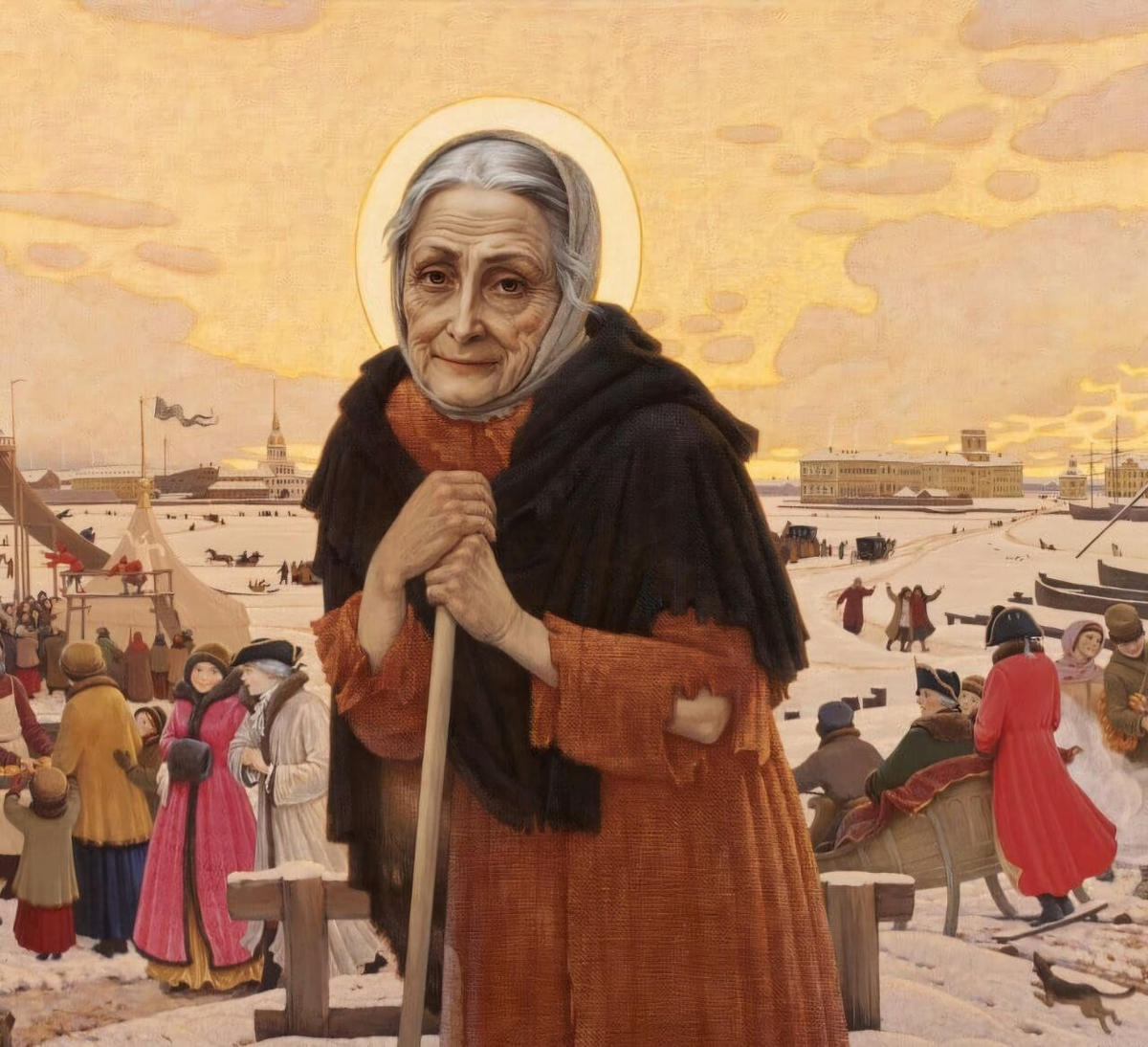 Ксения Блаженная, помоги родная! - изображение взято из открытых источников.