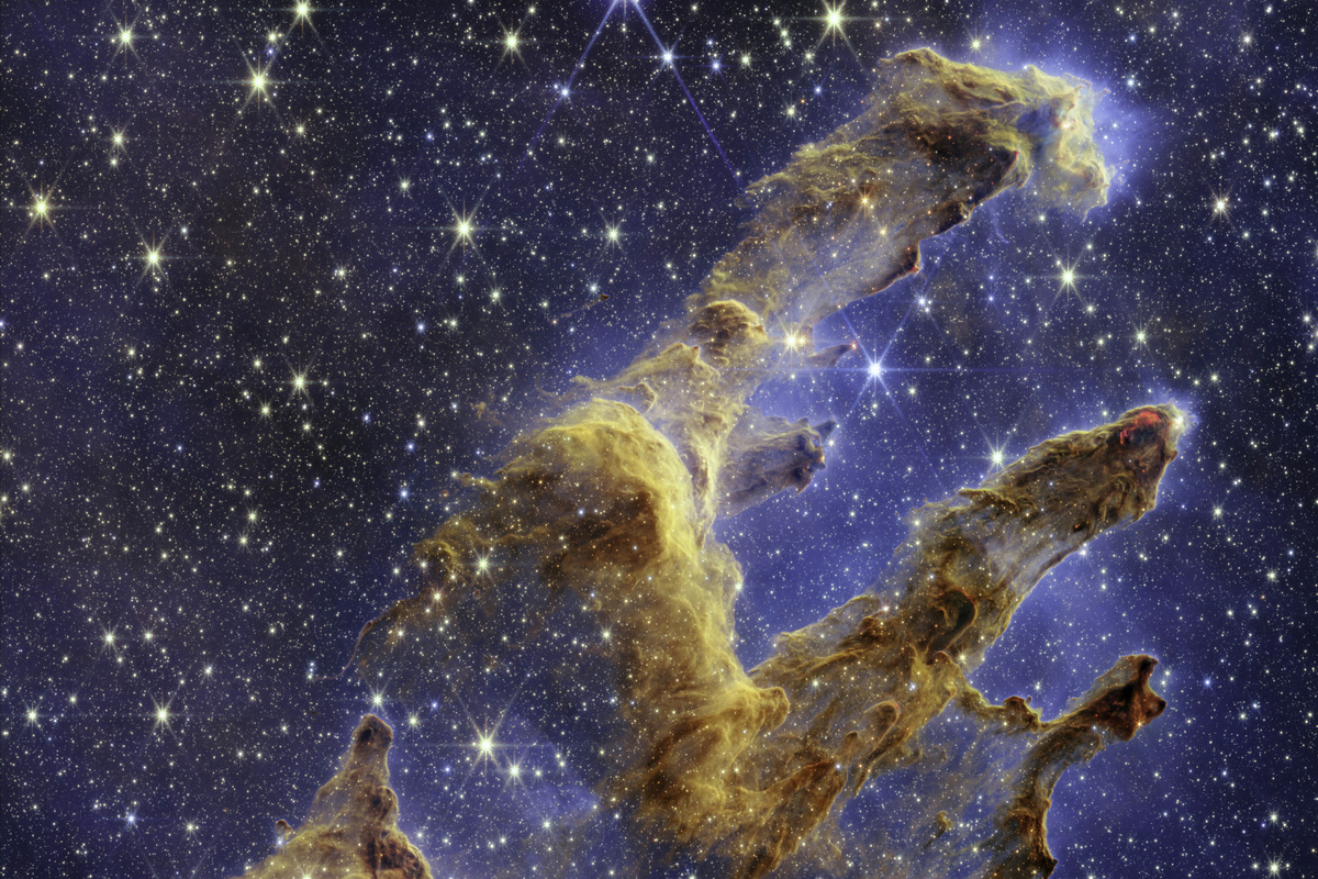 Классическое фото Hubble 1995 года — то самое легендарное изображение