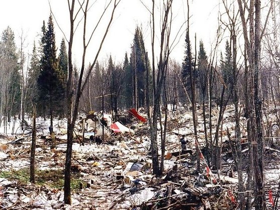 Место катастрофы