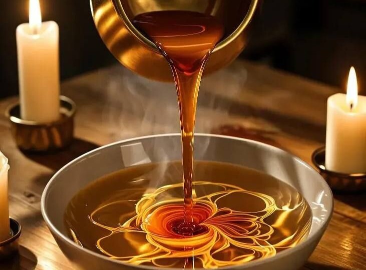 Очищение воском от негатива перед приворотом