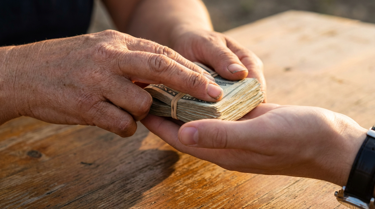 Покупка любви.
