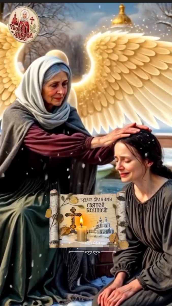 Моли Господа о нас матушка Ксения 🙏