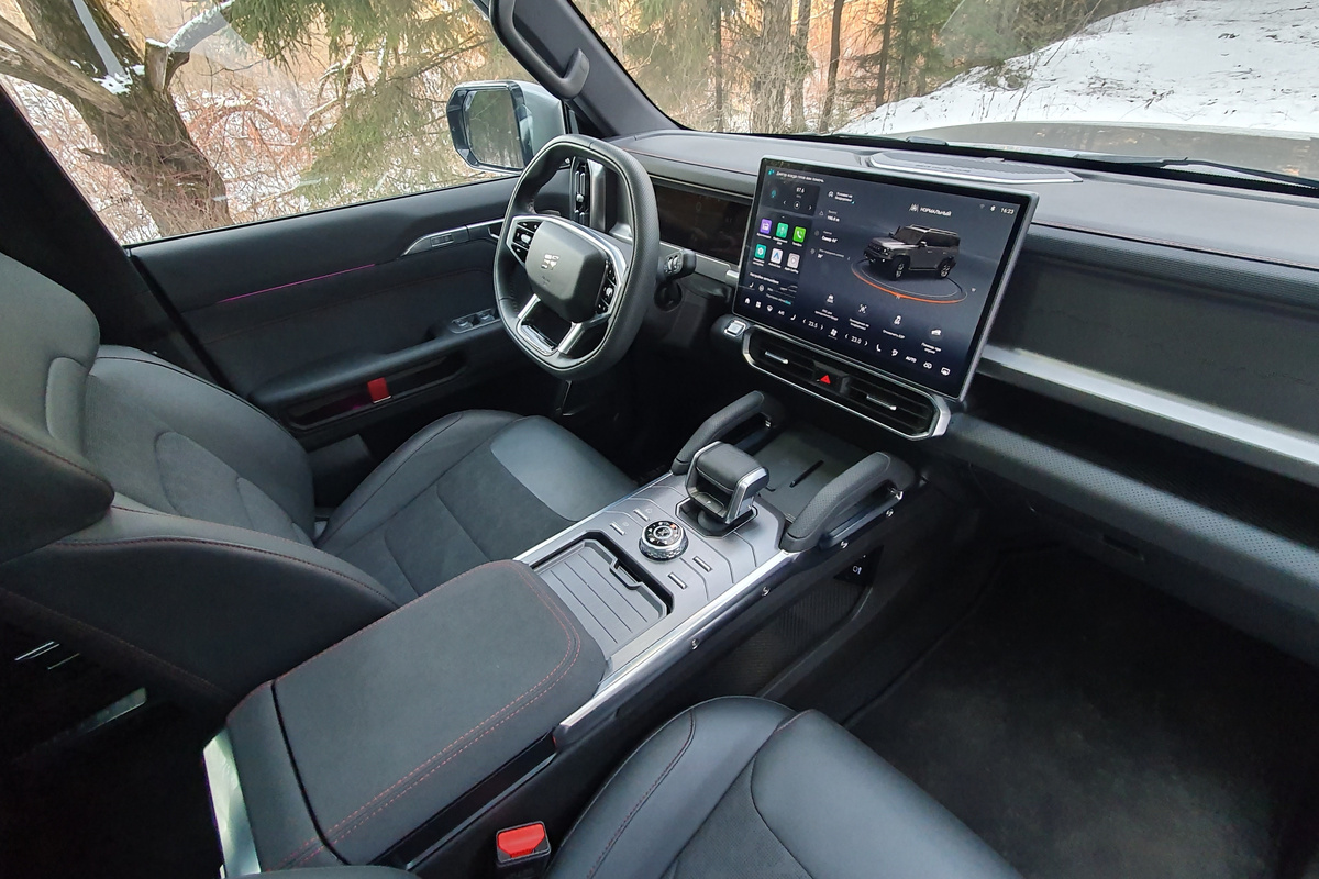 Интерьер Jetour T2. Фото из архива CarExpert.ru