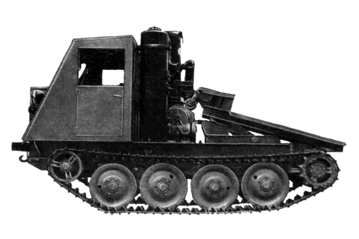  📷   Трелевочный трактор КТ-12. Фото autowp.ru