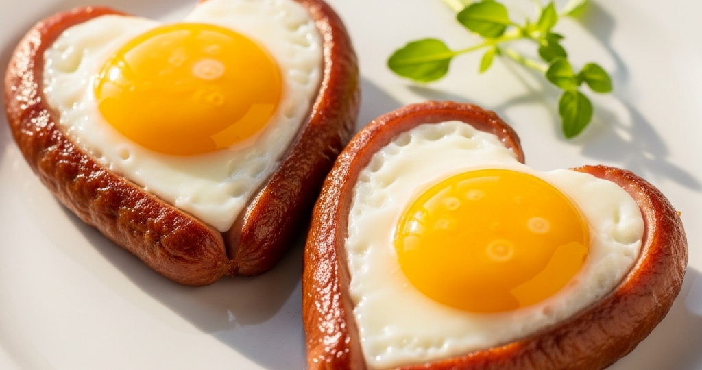 Завтрак в постель за 5 минут: как сделать идеальную яичницу-сердце, которая не развалится на сковороде