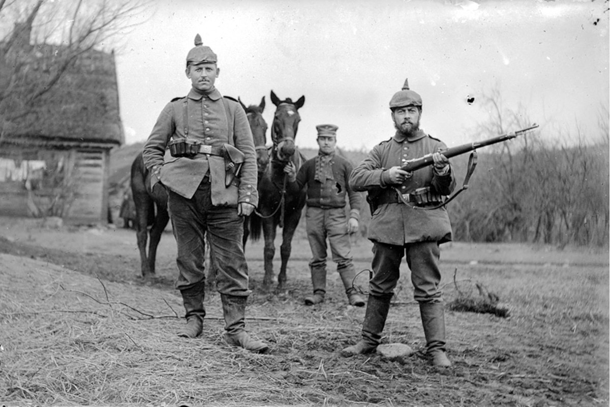 1914 год  - Германия объявляет войну России