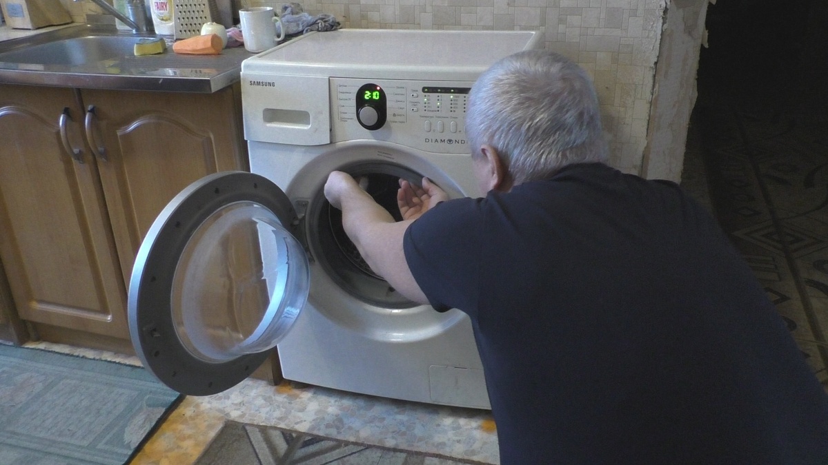 Стиральная машина Samsung в ремонте