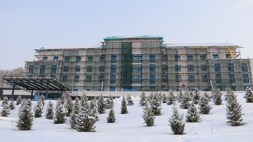    "Сибирская монета". Строительство отеля. Источник: Виталий Барабаш