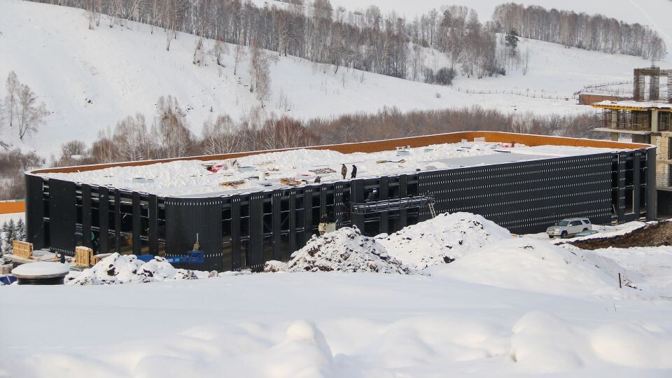    "Сибирская монета". Строительство отеля. Источник: Виталий Барабаш