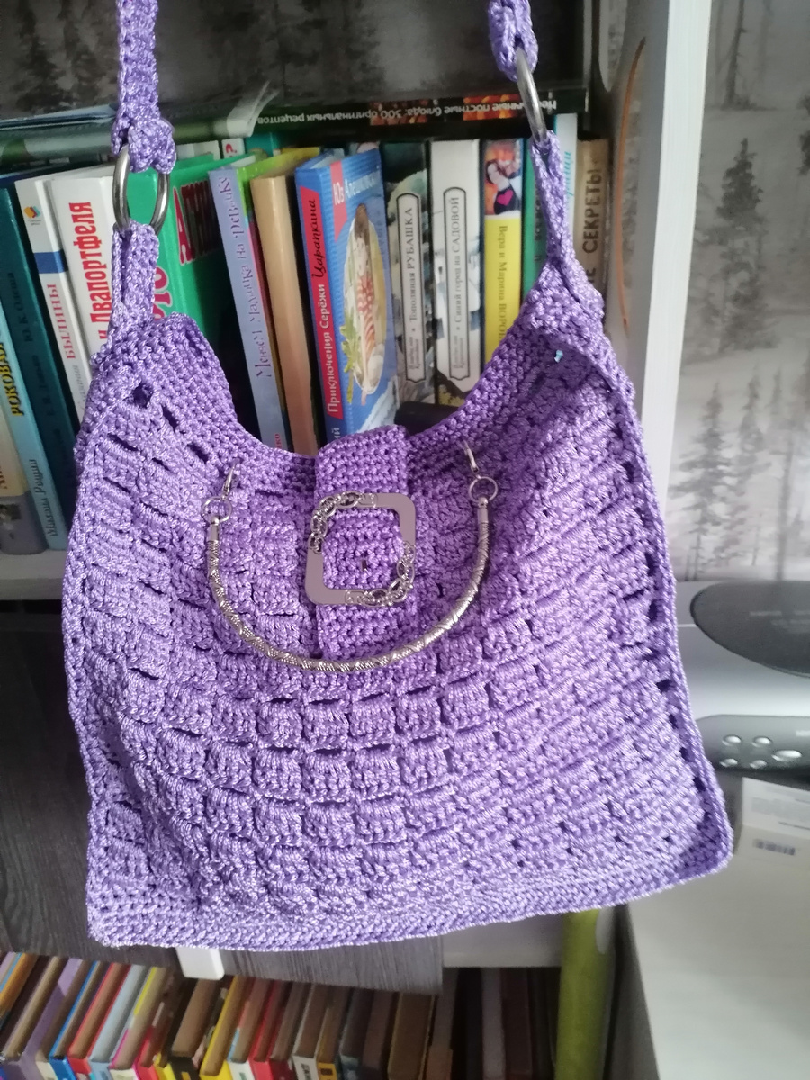 Это она уже с длинной ручкой.