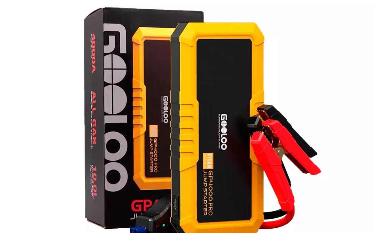 Мощное пусковое устройство сливают за копейки на известном маркетплейсеОпубликован обзор автомобильного бустера GOOLOO на 4000 A (26 800 мАч)
📷
📷
📷
📷
📷
