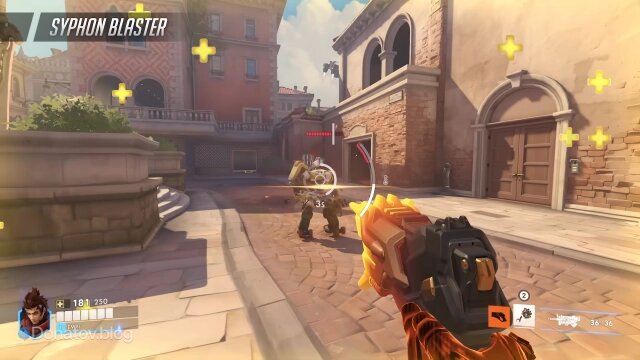    Эмре стреляет из пистолета