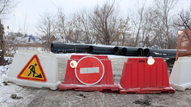     Промежуточный этап модернизации канализационного коллектора № 15. Фото предоставлено пресс-службой компании «Росводоканал Барнаул», автор Лилия Болатаева.