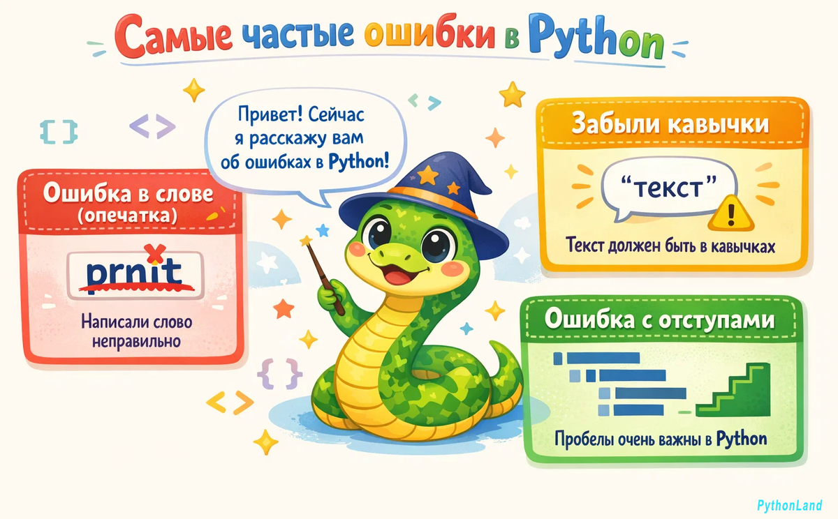 Эта иллюстрация создана специально для нашего канала PythonLand