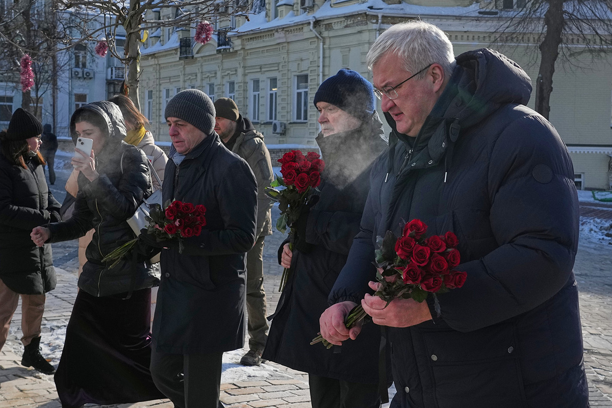   Иньяцио Кассис в Киеве 
Sergei Grits / AP