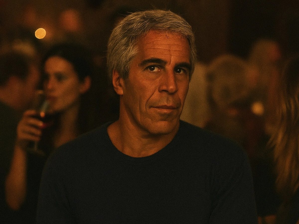     В ночь смерти Эпштейна заметили оранжевую фигуру, идущую по лестнице