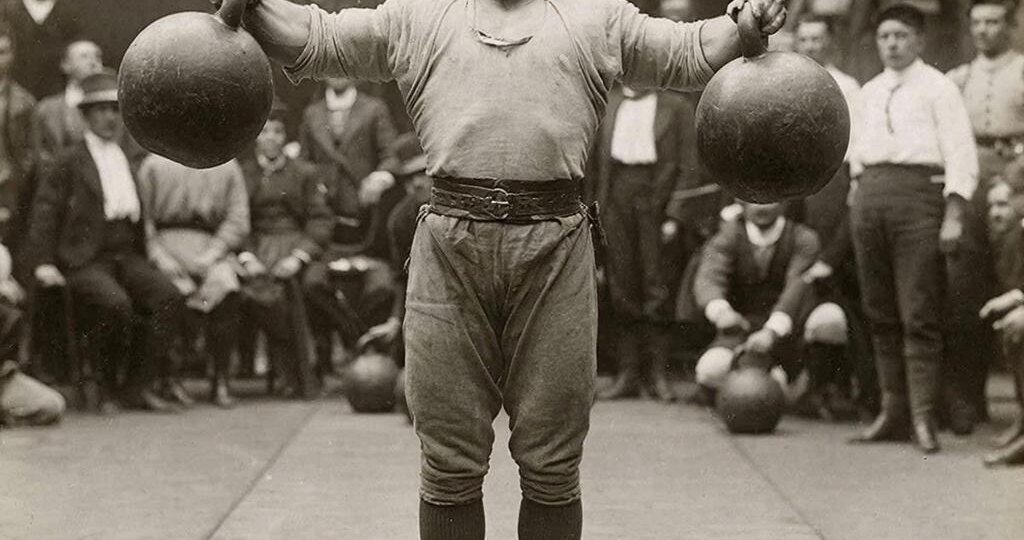 Комплекс упражнений с гирями русских атлетов начала ХХ века