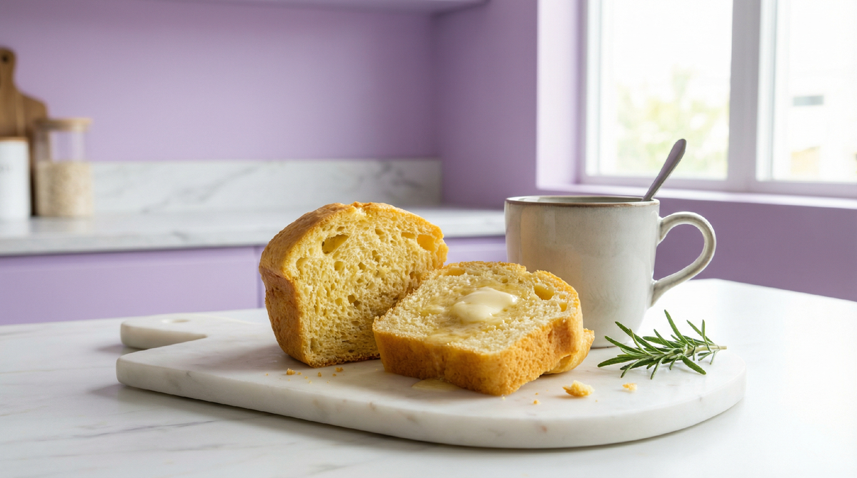 Чтобы получить такие красивые булочки, берите не обычную кружку, а бульонницы или керамические формы для жульена. Фото: gemini