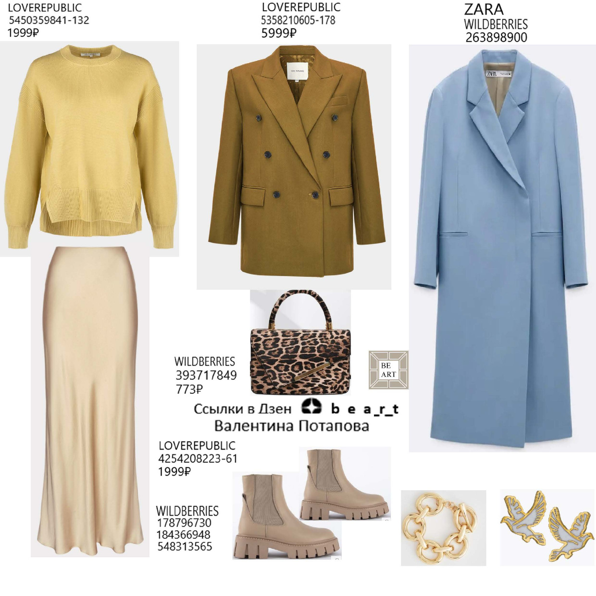 БАЗОВЫЙ ГАРДЕРОБ b_e_a_r_t Валентина Потапова