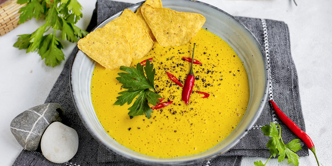 Кукурузный суп на кокосовом молоке